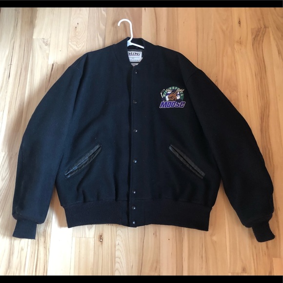 DeLong Other - DeLong Minnesota Moose size XL bomber jacket